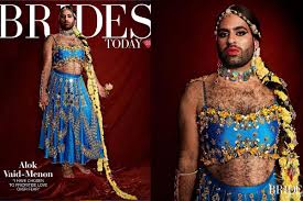 Alok Menon Alok Menon: nonbinare Werbung für indische Brautkleider